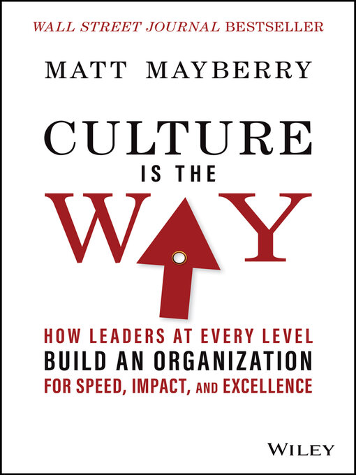 Title details for Culture Is the Way by Matt Mayberry - Wait list
